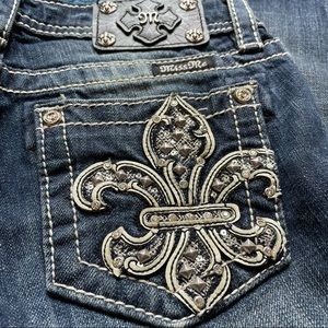 Girls Miss Me Capris